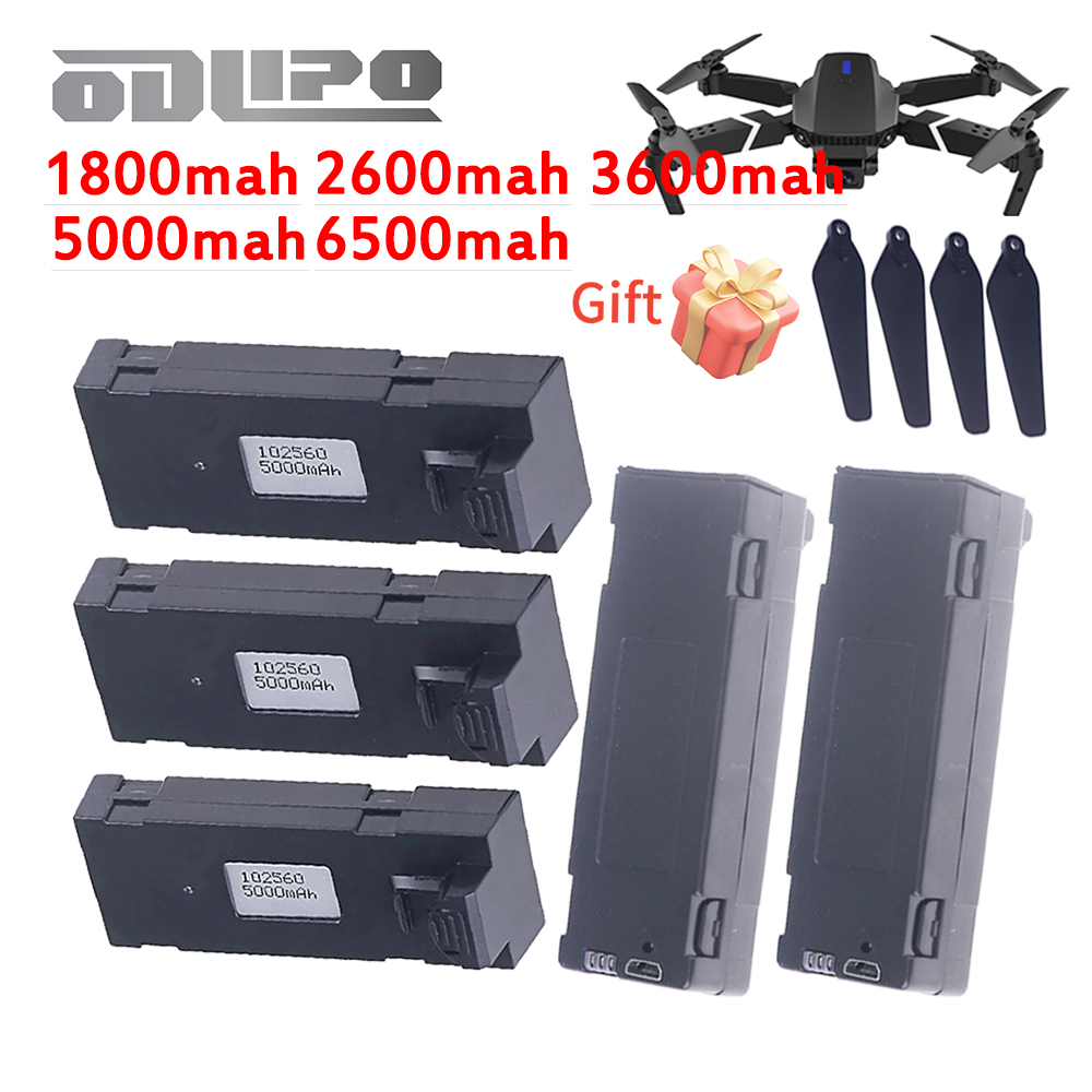 Eachine Drone E58 - NIEUWE Upgrade E88 Batterij 6500mah 5000mah