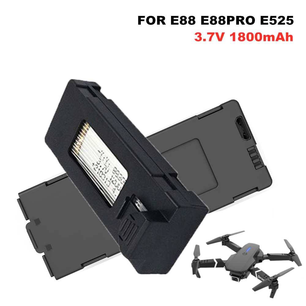 Eachine Drone E58 - E88 Drone Batterij 3.7V 1800Mah Oplaadbare