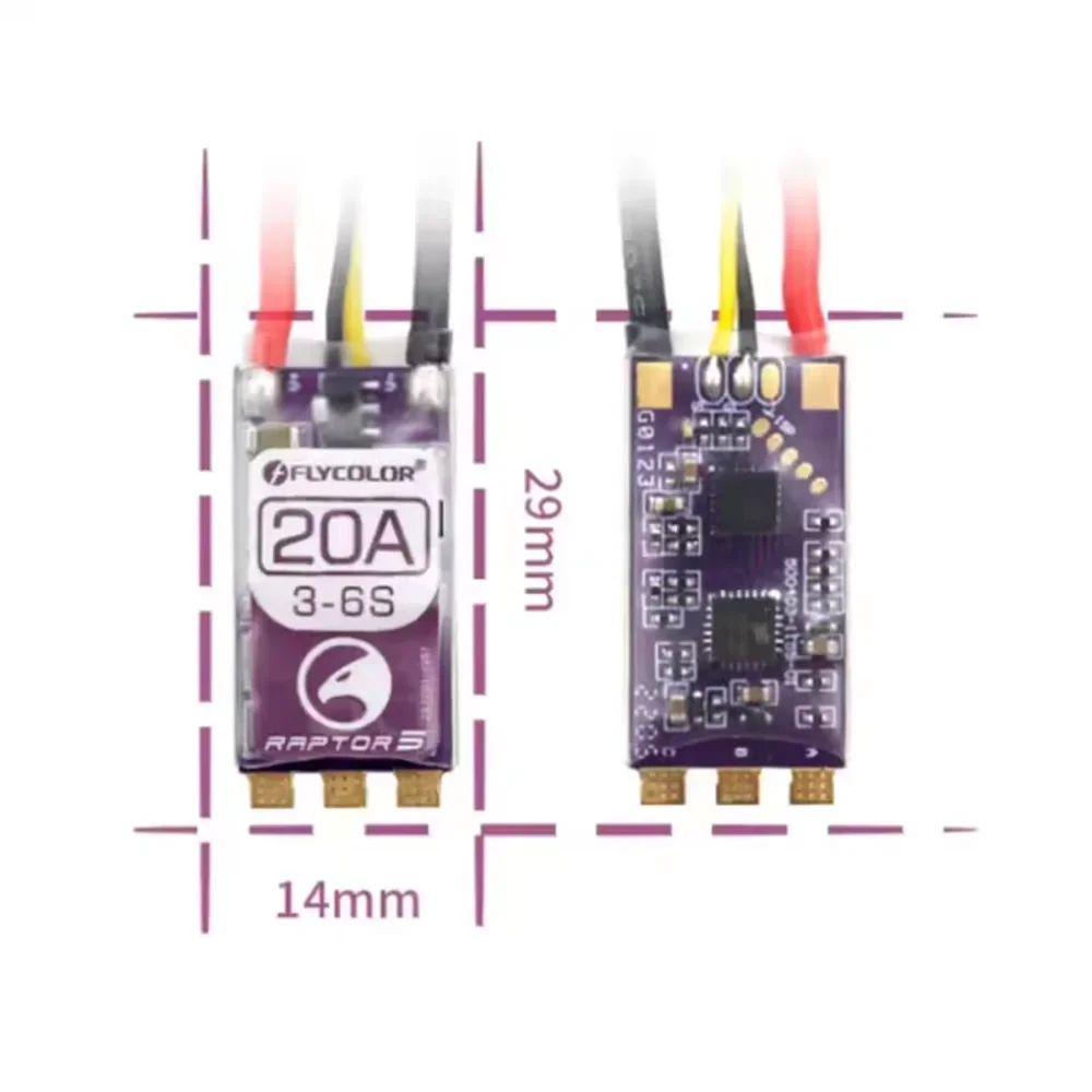 FLYCOLOR Raptor 5 20A 35A 45A  - Drone Racing Esc recensie en prijs