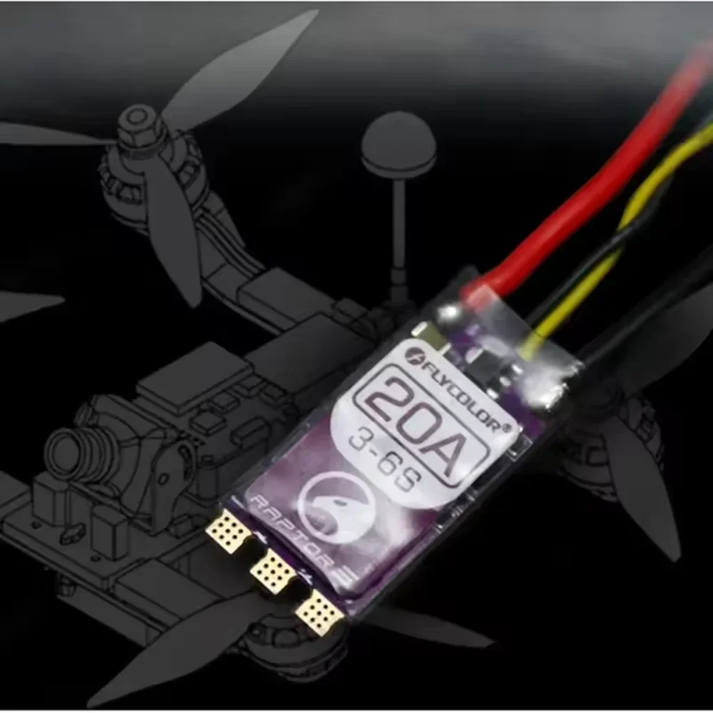 FLYCOLOR Raptor 5 20A 35A 45A  - Drone Racing Esc recensie en prijs