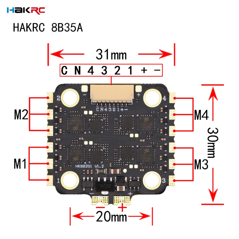 HAKRC F7220 V2 F7 Mini Flight  - Drone Racing Esc recensie en prijs